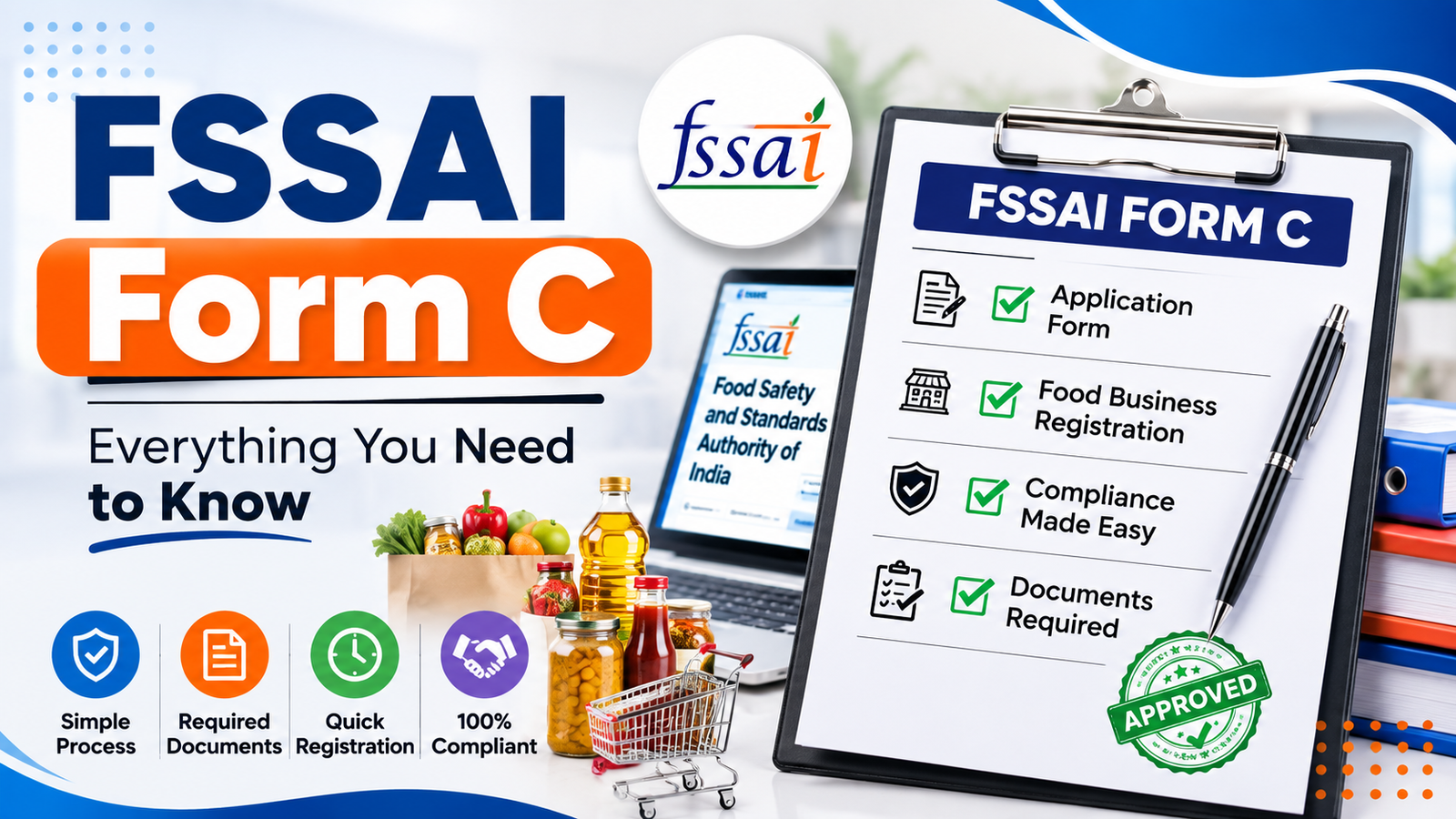 FSSAI Form C | FSSAI Full Form | Food Licence Apply Online
